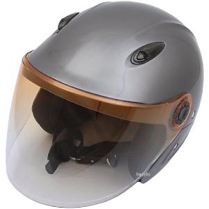 【メーカー在庫あり】 079122015 モトボワットBB Moto Boite セミジェットヘルメット チタン フリーサイズ(58-60cm未満) HD店｜hirochi2