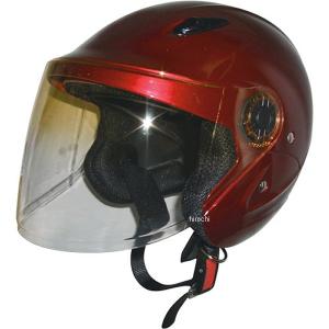 【メーカー在庫あり】 079122017 モトボワットBB Moto Boite セミジェットヘルメット キャンディレッド フリーサイズ(58-60cm未満) HD店｜hirochi2