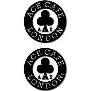 ACE-N015DE-BK エースカフェロンドン ACE CAFE LONDON デカール サークル 50 黒 2枚入り HD店