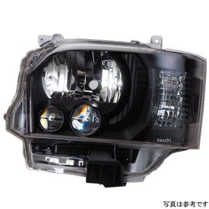 HL200A-CM-4JL1 ヴァレンティ VALENTI ヘッドランプ トヨタ 200ハイエース 4型純正LOOK LED クリア/マットブラック 1-7型ハロゲン車用 HD店｜hirochi2