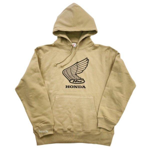 2302HD02-58 ホンダ レトロウイングマークパーカ Dベージュ XLサイズ HD店