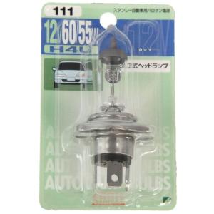 NO.111 BP14-0181U スタンレー STANLEY ハロゲンバルブ H4U 12V60/55W 1個入り HD店｜hirochi2