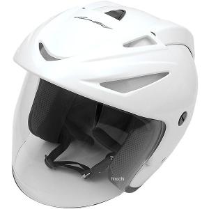 【メーカー在庫あり】 4984679511615 TNK工業 ジェットヘルメット AZ-7V パールホワイト Mサイズ(57-58cm) HD