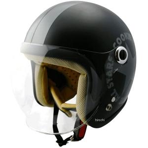 【メーカー在庫あり】 CA-6 TNK工業 ジェットヘルメット ハーフマッドブラック/ガンメタ キッズ(54-56cm) HD店｜hirochi2