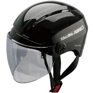 【メーカー在庫あり】 4984679512988 TNK工業 ハーフヘルメット STR-Air ブラック フリーサイズ HD店