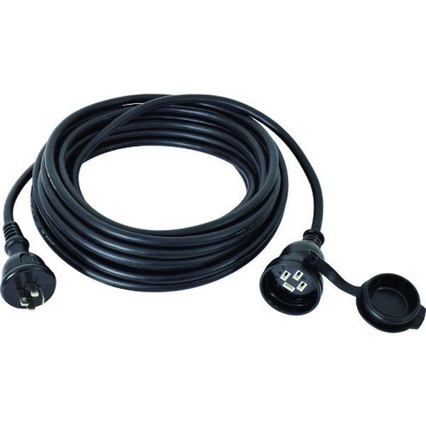 【メーカー在庫あり】 4P-20AW10 4P20AW10  日動工業(株) 日動 防雨延長コード ...