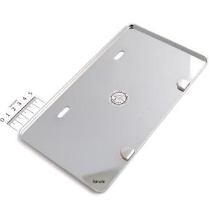 500191-33-10 ポッシュ POSH ライセンスプレート 250cc- Lサイズ アルミ クローム HD店