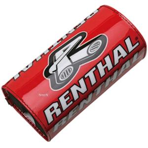 P228 レンサル RENTHAL バーパッド ファット 赤 HD店