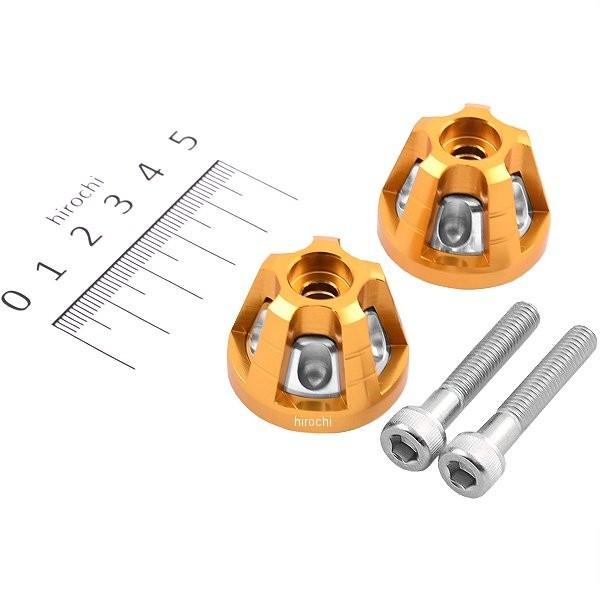 【メーカー在庫あり】 506-1440210 キタコ ユニオンバーエンドキャップ 左右セット ゴール...