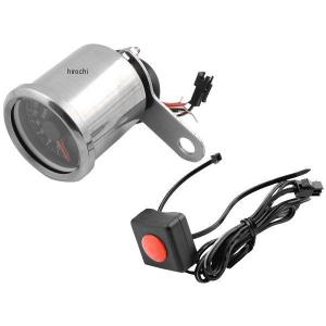 電気式スピードメーター 240km/h LEDパネル 48mm タイプB KIJIMA
