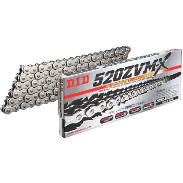 DID 520ZVM-X-114L ZJ(カシメ) SILVER 4525516335225 DID...
