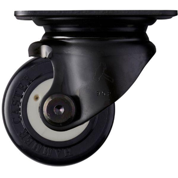 【メーカー在庫あり】 5401S-NRB50 5401SNRB50 低床式プレートキャスター 低床式...