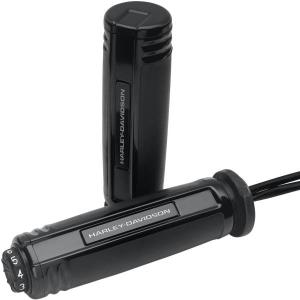 56100363 ハーレー純正 ヒートグリップ スカル 96年以降 黒 Harley Davidson 56100363 ハーレー純正 ヒートグリップ スカル 96年