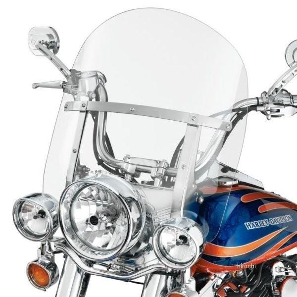 57061-09 ハーレー純正 デタッチャブル・キング・ウインドシールド 00年以降 FLS クリア...