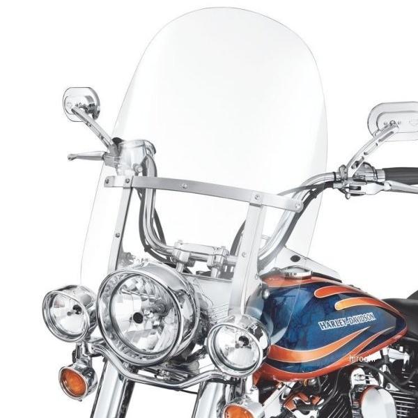 57400112 ハーレー純正 デタッチャブル・キング・ウインドシールド 00年以降 FLS クリア...