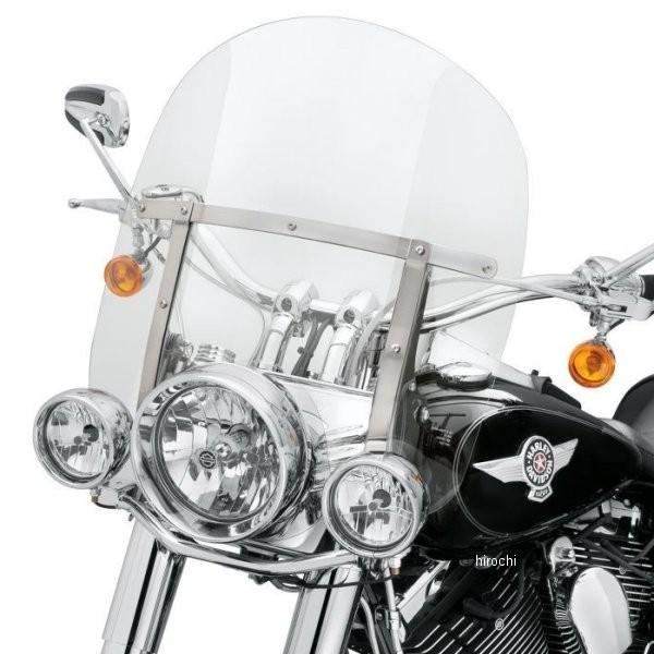 57400115 ハーレー純正 デタッチャブル・キング・ウインドシールド 00年以降 FLS クリア...