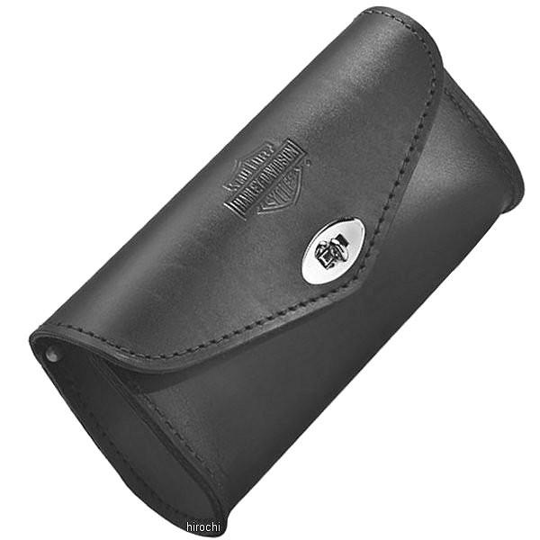 58308-95 ハーレー純正 ウインドシールドバッグ レザー バー＆シールドロゴ(エンボス) HD...