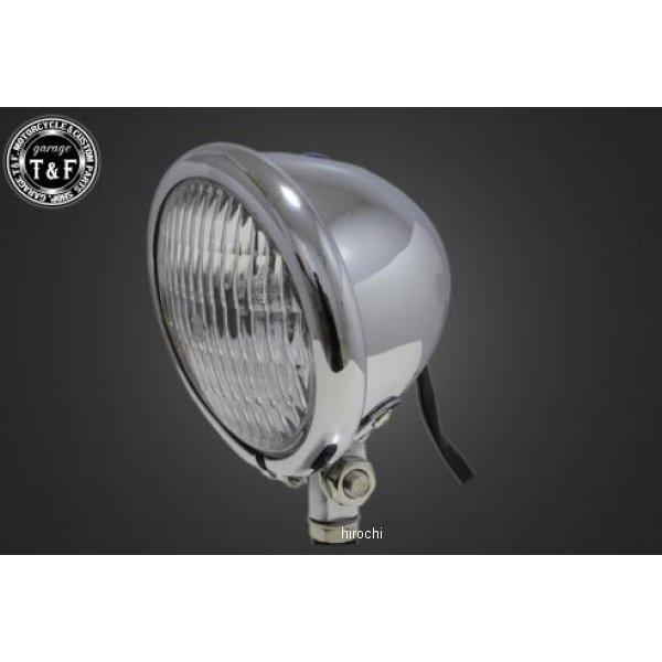 6061113 ガレージT＆F 4.5インチベーツライト オールメッキ/クリアーレンズ仕様+ステーA...