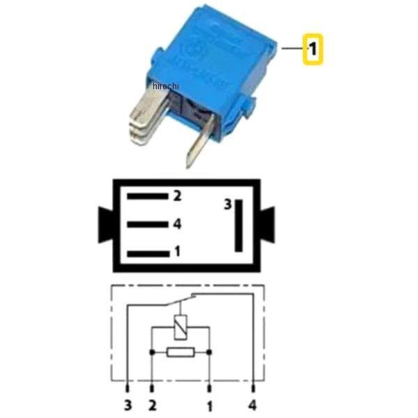 61361393417 BMW純正 オープナー ミニ リレー blau HD店