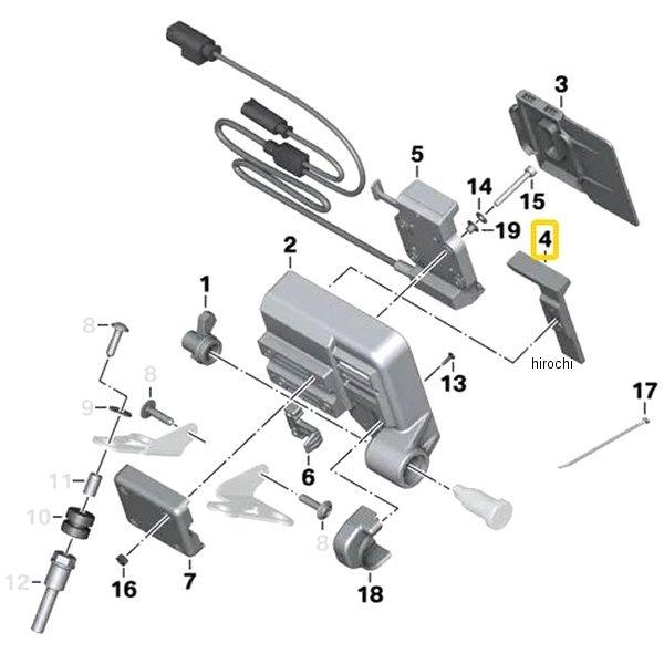 65908524465 BMW純正 ロック ナビ準備キット ホルダー HD店