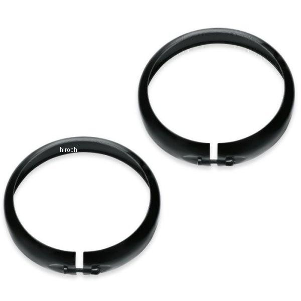 67700117 ハーレー純正 4インチ・補助ライト トリムリング 62年以降 ヘッドライトトリムリ...