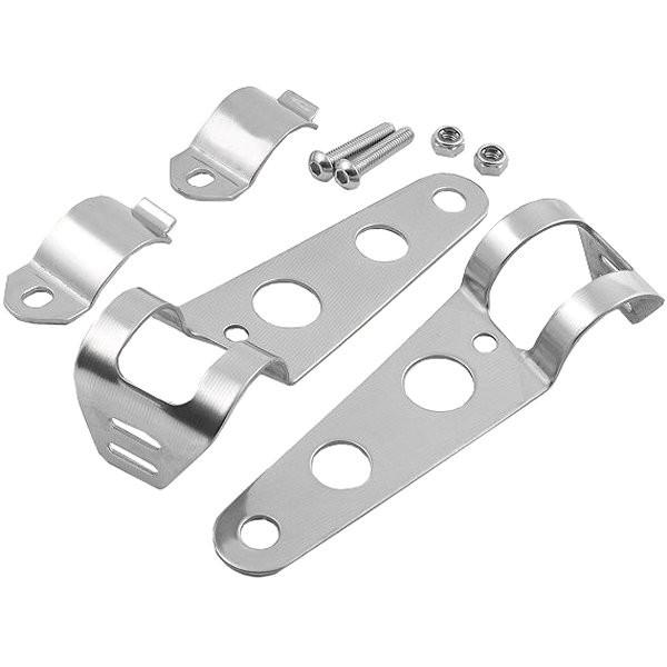 【メーカー在庫あり】 68078 デイトナ ステンレス製ヘッドライトブラケット(φ30-φ39) H...