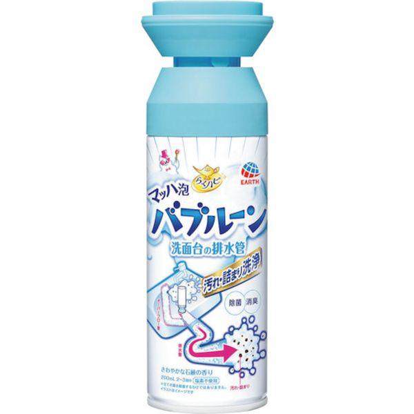 【メーカー在庫あり】 686312 アース製薬(株) アース らくハピマッハ泡バブルーン洗面台の排水...
