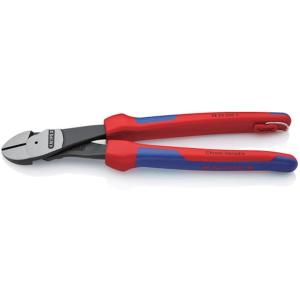 【メーカー在庫あり】 7422-250TBK 7422250TBK  KNIPEX社 KNIPEX 強力型ニッパー 落下防止 12度 オフセット型 250mm HD店｜hirochi2