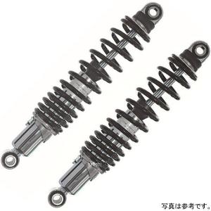 76101282 IKON リアショック 7610シリーズ 329mm 87年-97年 GN250 メッキ/黒 HD店｜hirochi2