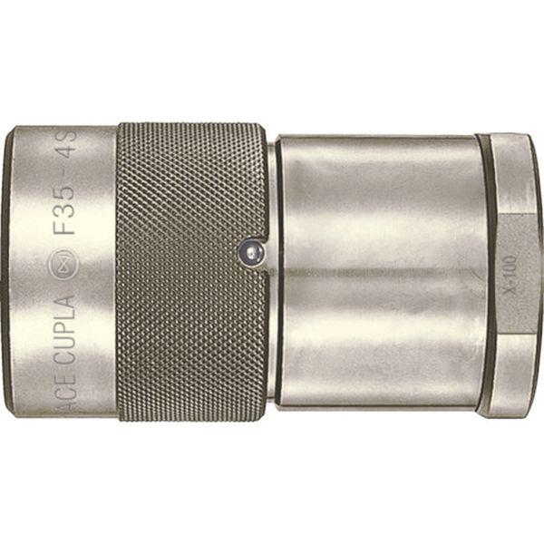 【メーカー在庫あり】 F35-6S F356SSTEELFKM 日東工器(株) 日東工器 フラットフ...