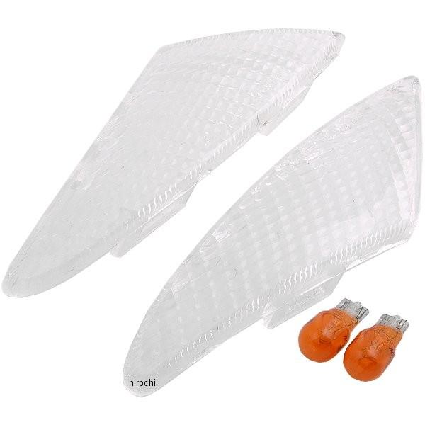 【メーカー在庫あり】 807-0065000 キタコ クリアーウインカーレンズセット (フロント) ...