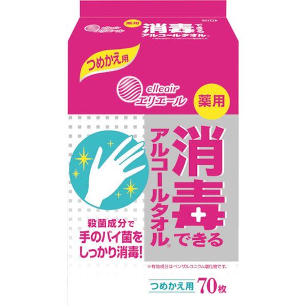 【メーカー在庫あり】 833117 (株)EBS エリエール ウェットティッシュ 薬用 消毒できるア...