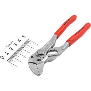 【メーカー在庫あり】 8603-125-KP クニペックス KNIPEX ミニプライヤーレンチ 軽量 全長125mm HD店