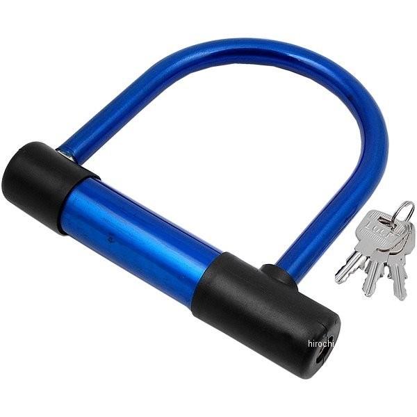 【メーカー在庫あり】 900902 NBS バイクパーツセンター U字ロック ワイドタイプ 青 HD...