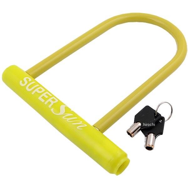 【メーカー在庫あり】 9016 NBS バイクパーツセンター U字ロック イエロー HD店