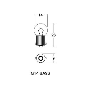 【メーカー在庫あり】 A7513 M&amp;H マツシマ 口金シングル球 12V8W ウインカー球 (クリ...