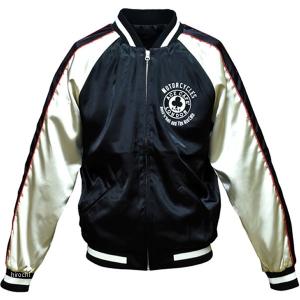 TAICHI RSタイチ GMX アロー レザージャケット ブラック/レッド RSJ832
