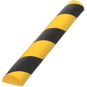 AC113 カーボーイ カーボーイ 安心クッション 半円型 トラ柄 ブラック/イエロー HD店