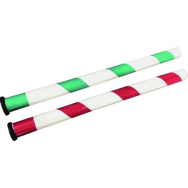 【メーカー在庫あり】 AR-1349 AR1349  アラオ(株) アラオ 重機安全ポール 赤/白 ...