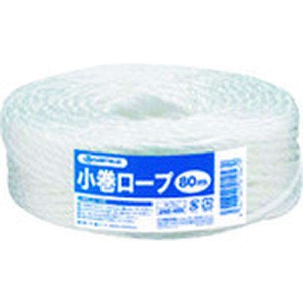 【メーカー在庫あり】 B175J プラス(株) JTX 260469)ひも 小巻ロープ5mm×80m...