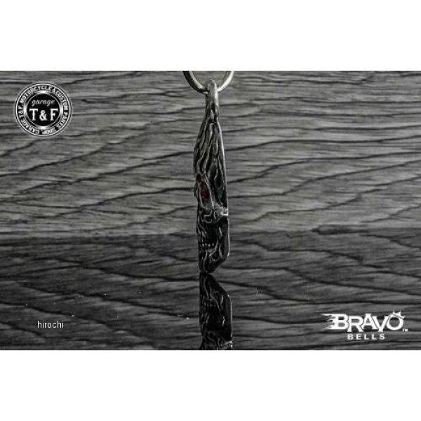 BBK-11 ガレージT＆F Bravo Bells(ブラボーベル) Flame Skull Dia...