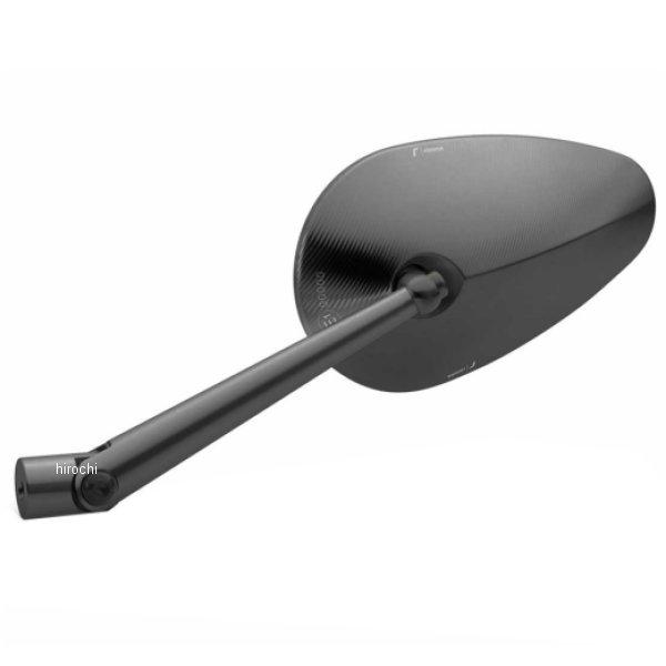 BS132B リゾマ rizoma ミラー Radial RS ブラック 左右共通 1個売り HD店