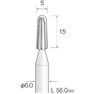ES5709 ミニター ミニモ ラバーホルダー 先丸 φ7用  HD店