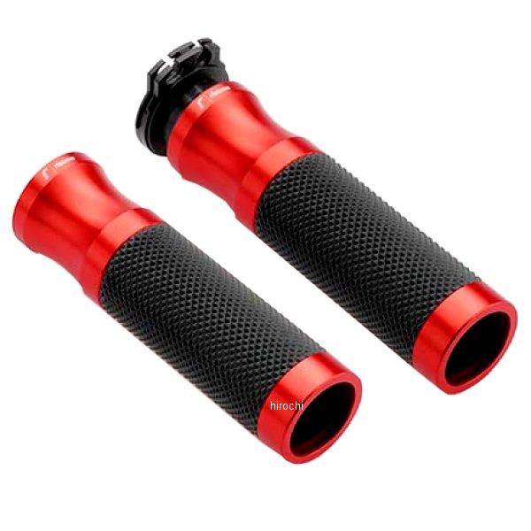 GR205R リゾマ rizoma グリップ Sport Line 22.2mmハンドル用 レッド ...