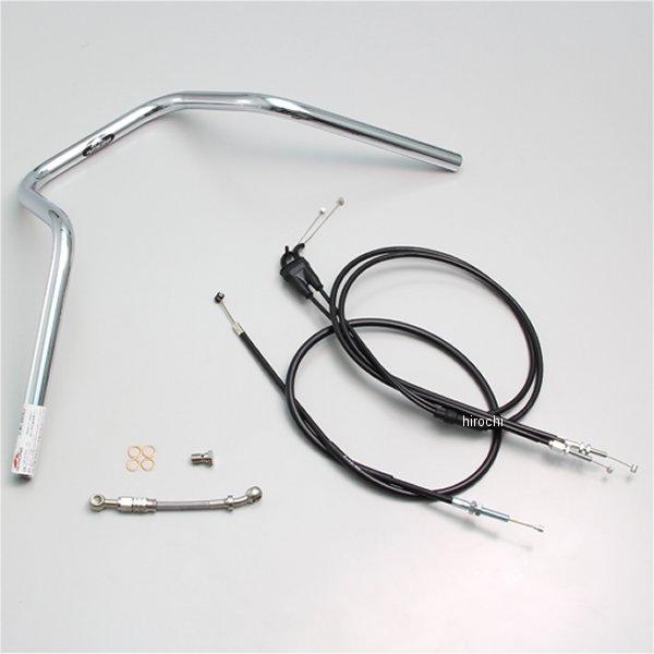 H309-049C ハリケーン ナロー 5型 ハンドルセット XSR125 ABS クロームメッキ ...