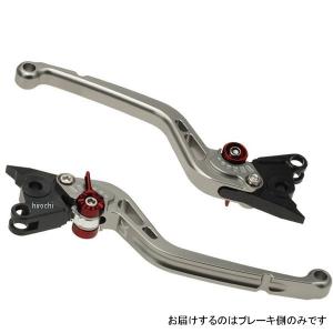 【New】 HO096-F18-0106 ユーカナヤ U-KANAYA ビレットブレーキレバー スタンダードタイプ ロング 16年以降 CRF1000L DCT チタン HD店｜hirochi2