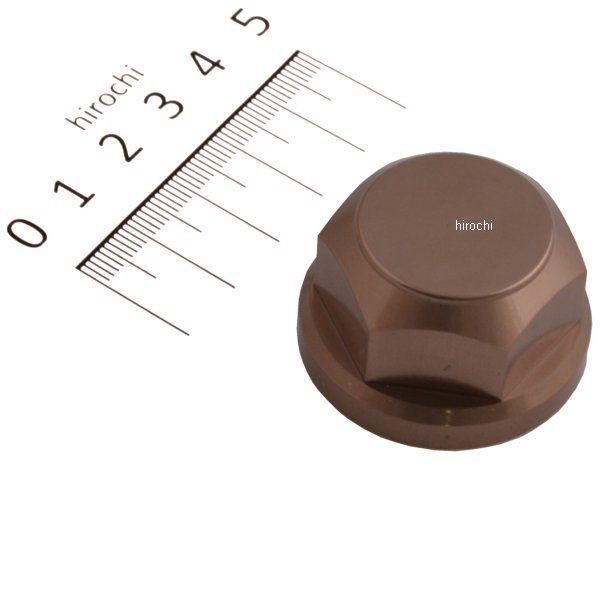 【メーカー在庫あり】 HT0803T ハリケーン ステムナット チタンアルマイト 14年 CBR25...