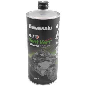 送料込！　カワサキ　elf　エルフ　冴速　エンジンオイル　10W-40　2L カワサキ（Kawasaki） 純正 elf エルフ 冴速オイル ヴァンヴェール
