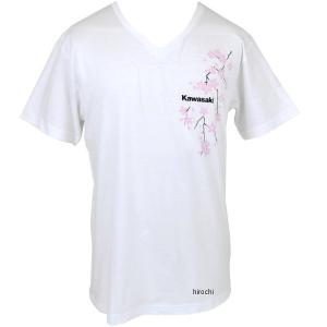 J8901-0742 J89010742 カワサキ純正 桜満開Ｔシャツ 初桜バージョン フリーサイズ HD店｜hirochi2