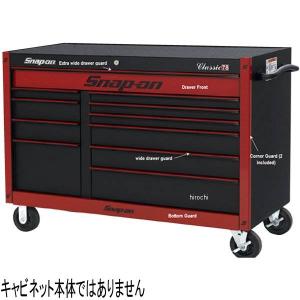 KA2411SETPJH スナップオン Snap-on ガード セット KRA2411 シリーズ ロールキャビネット用 キャンディ アップル レッド HD店｜hirochi2